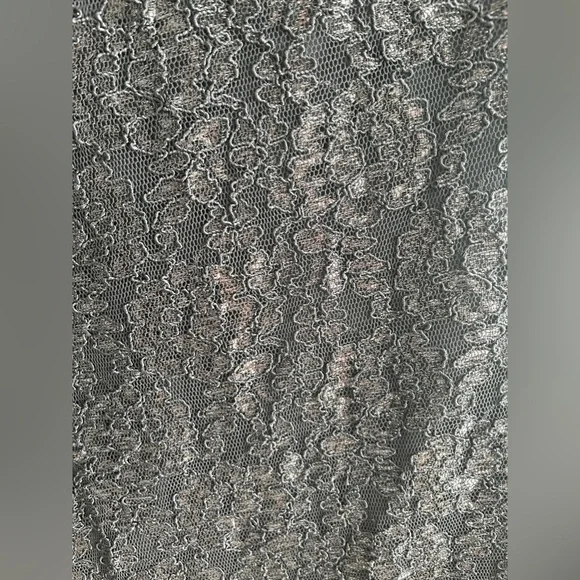 NIGHT WAY COLLECTIONS Black Lace Embroidered One Shoulder Mini Dress - Picture 4 of 5